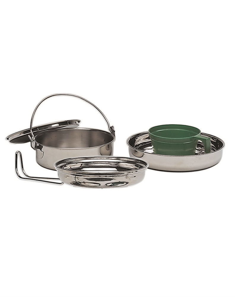 Mil-Tec Koch-Set Edelstahl 1 Person