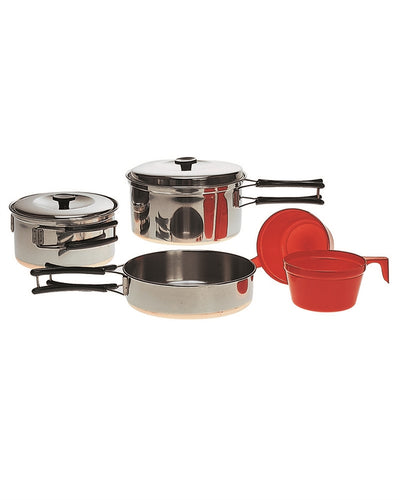 Mil-Tec Koch-Set Edelstahl 2 Personen