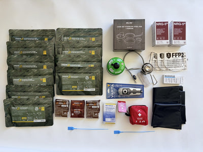NOTFALLBOX NV-120 Standard – Komplettausstattung für 1 Person, 5 Tage