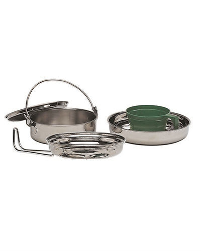 Mil-Tec Koch-Set Edelstahl 1 Person