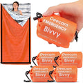 Deecam Notfall-Biwaksack 4er Set – Survival Schlafsack, 95% Wärmereflexion, Wasserdicht Bild 3