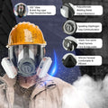 Atemschutz-Vollmaske mit 40mm Aktivkohlefilter – Gasmaske für Krisenvorsorge & Handwerk Bild 2