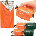 Deecam Notfall-Biwaksack 4er Set – Survival Schlafsack, 95% Wärmereflexion, Wasserdicht Bild 2