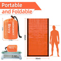 Deecam Notfall-Biwaksack 4er Set – Survival Schlafsack, 95% Wärmereflexion, Wasserdicht Bild 6