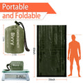 Deecam Notfall-Biwaksack 4er Set – Survival Schlafsack, 95% Wärmereflexion, Wasserdicht Bild 4
