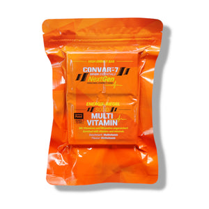 CONVAR-7 NextGen Energy Bar Multi Vitamin, 120 Gramm, Verpackung