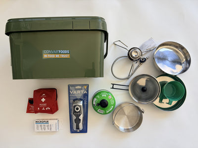 NOTFALLBOX NV-72 PLUS – Verpflegung & Kochen für 72 Stunden